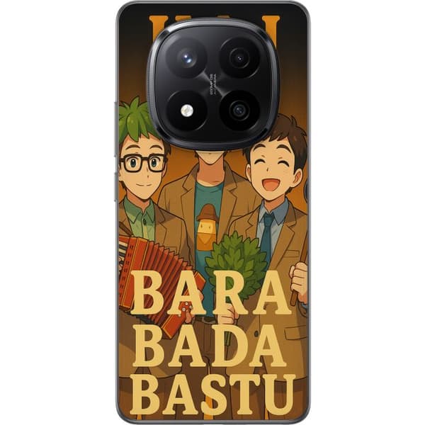 Xiaomi Redmi Note 14 Pro+ Gennemsigtig cover KAJ Bara kun bader i saunaen