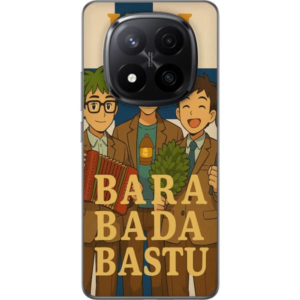 Xiaomi Redmi Note 14 Pro+ Genomskinligt Skal Bara bada bastu KAJ