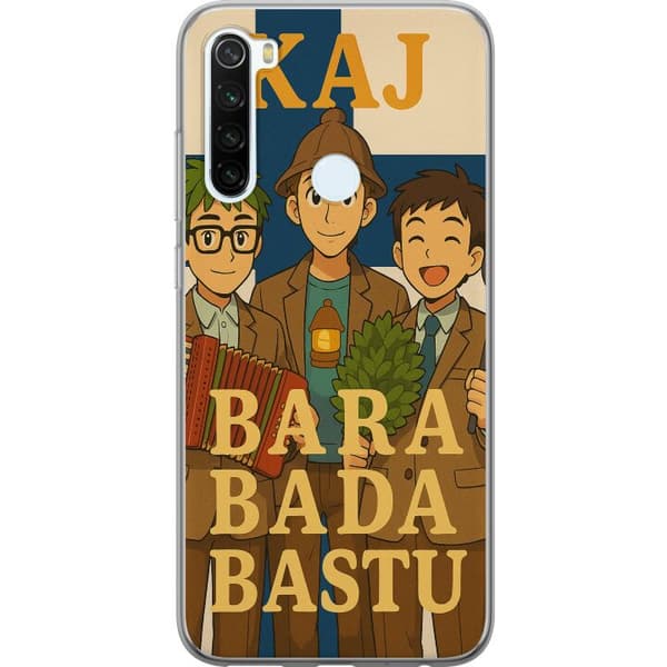 Xiaomi Redmi Note 8 Gjennomsiktig deksel Bare ta en badstu KAJ