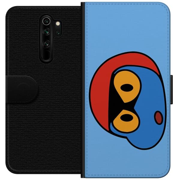 Xiaomi Redmi Note 8 Pro  Tegnebogsetui Bold Bot Head