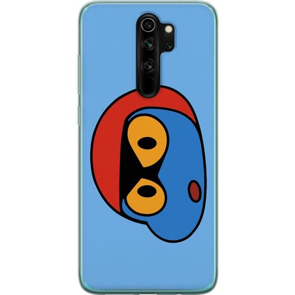 Xiaomi Redmi Note 8 Pro Gjennomsiktig deksel Bold Bot Head