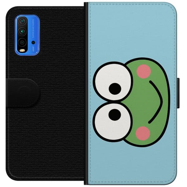 Xiaomi Redmi Note 9 4G Lompakkokotelo Keroppi Smile