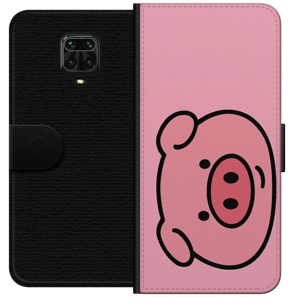 Xiaomi Redmi Note 9S Plånboksfodral Kawaii Piggy