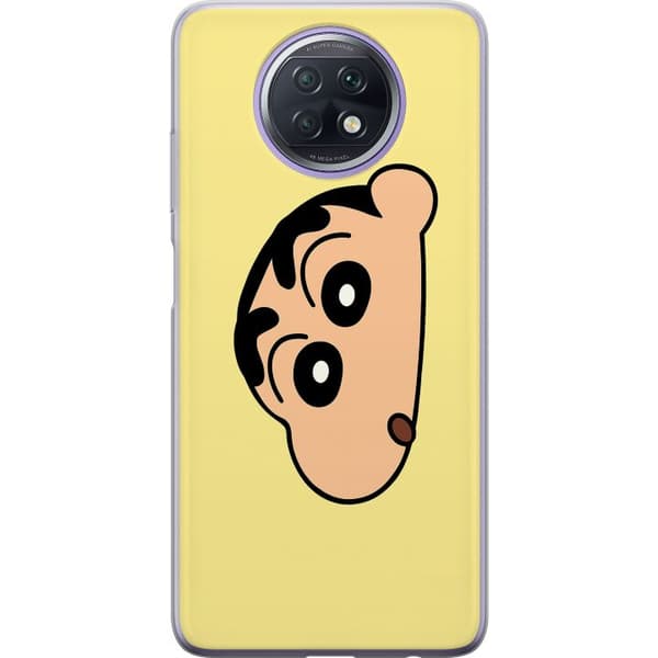 Xiaomi Redmi Note 9T Läpinäkyvä kuori Peeking Shinchan