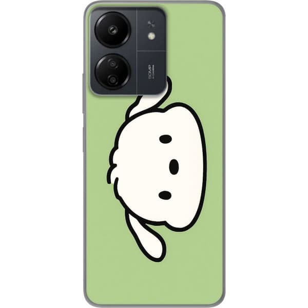 Xiaomi Redmi 13C Genomskinligt Skal Snoopy Flip