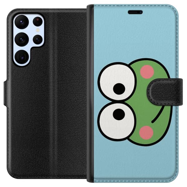 Samsung Galaxy S22 Ultra 5G Tegnebogsetui Keroppi Smile