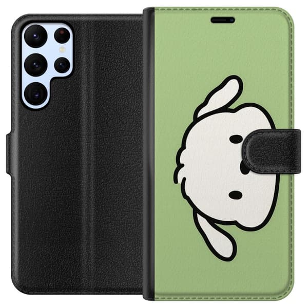 Samsung Galaxy S22 Ultra 5G Lompakkokotelo Snoopy Flip