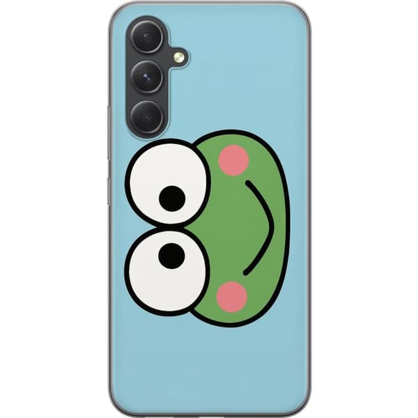 Samsung Galaxy A55 Genomskinligt Skal Keroppi Smile