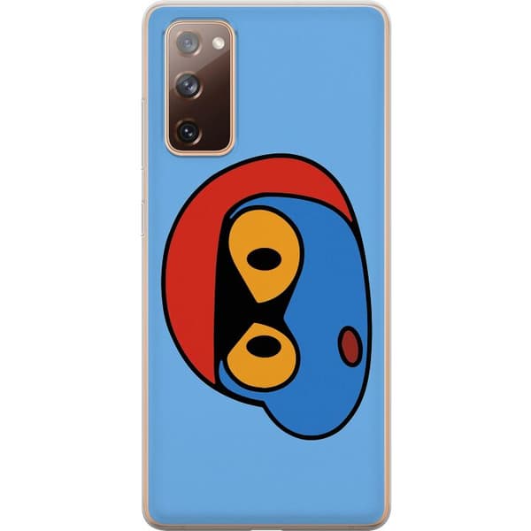 Samsung Galaxy S20 FE Gjennomsiktig deksel Bold Bot Head