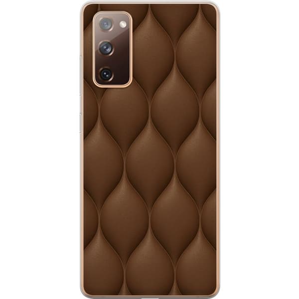 Samsung Galaxy S20 FE Genomskinligt Skal Cocoa Scales