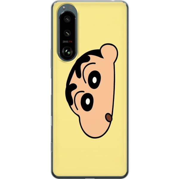 Sony Xperia 5 III Gjennomsiktig deksel Peeking Shinchan