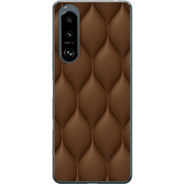 Sony Xperia 5 III Läpinäkyvä kuori Kaakaoskaalat