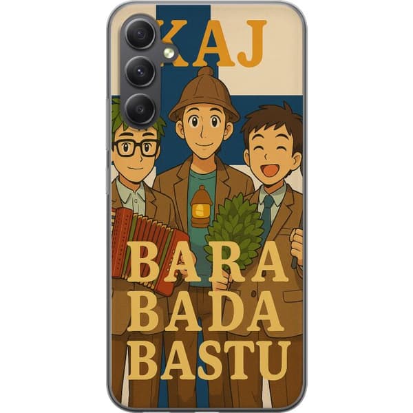 Samsung Galaxy A15 5G Gennemsigtig cover Bare tag en sauna KAJ