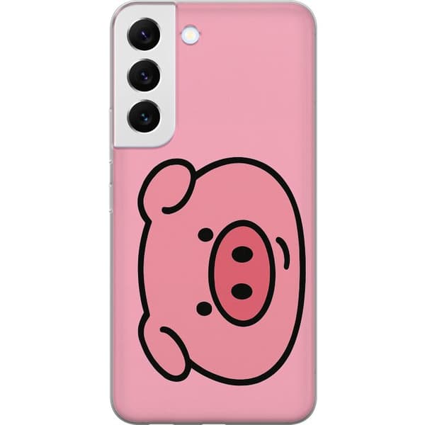 Samsung Galaxy S22 5G Gennemsigtig cover Kawaii Piggy