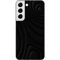 Miniatyrbillede 1 af 3: Samsung Galaxy S22 5G Gennemsigtig cover Sorte Bølger