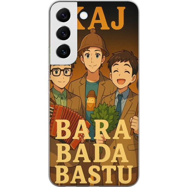 Samsung Galaxy S22 5G Läpinäkyvä kuori KAJ Bara vain kylpeä saunassa