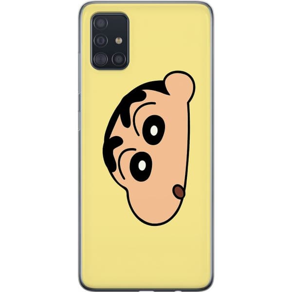 Samsung Galaxy A51 Gjennomsiktig deksel Peeking Shinchan