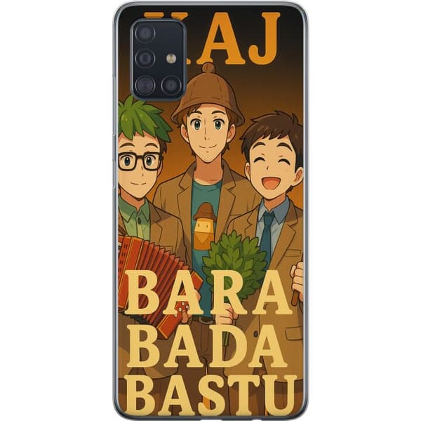 Samsung Galaxy A51 Gjennomsiktig deksel KAJ Bara bare bade i badstuen
