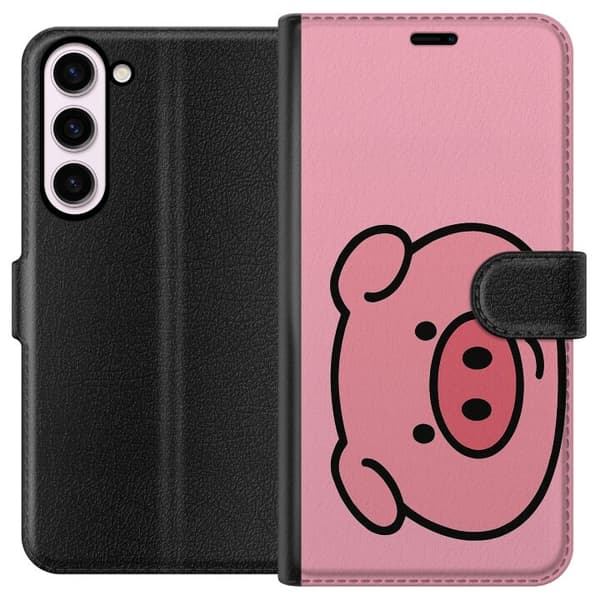 Samsung Galaxy S23+ Lommeboketui Kawaii Piggy