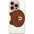Miniatyrbild 1 av 3: Apple iPhone 16 Pro Genomskinligt Skal line friends brown