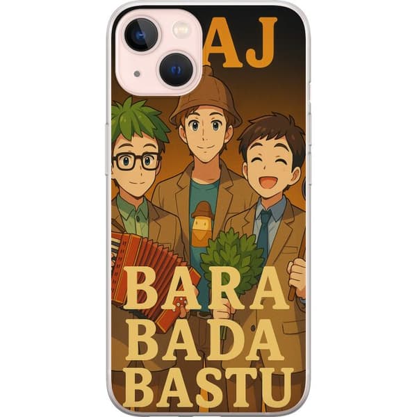 Apple iPhone 13 Gennemsigtig cover KAJ Bara kun bader i saunaen