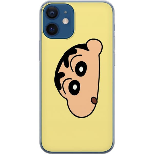 Apple iPhone 12 Gennemsigtig cover Peeking Shinchan