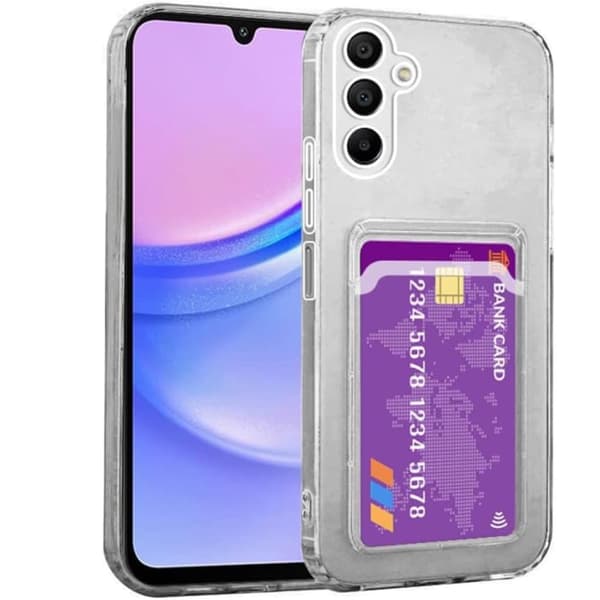 Samsung Galaxy A16 skal korthållare mobilskal slot