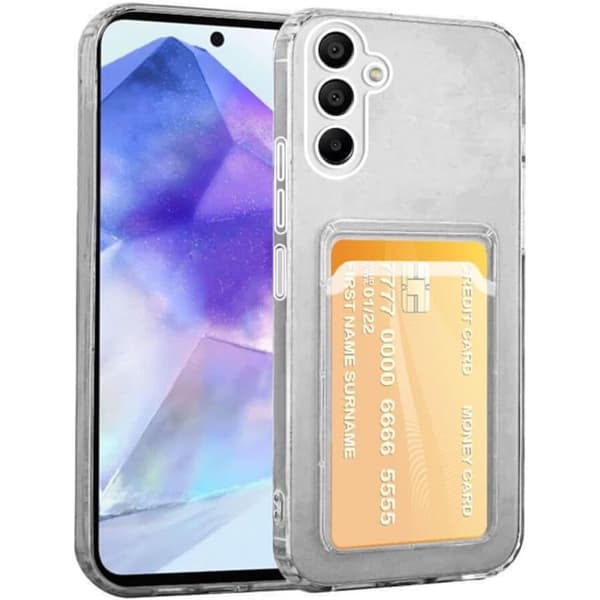 Samsung Galaxy A35 skal korthållare mobilskal slot