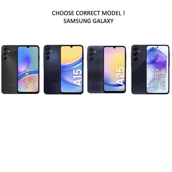 Samsung Galaxy A15 skal korthållare mobilskal slot