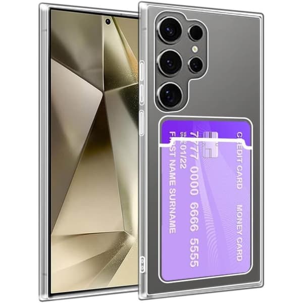 Samsung Galaxy S24 Ultra skal korthållare mobilskal slot