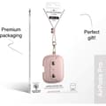 Miniatyrbild 3 av 4: Woodcessories - Läderfodral för AirPods Pro med halsband, AirCase Rosa