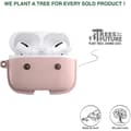 Miniatyrbild 4 av 4: Woodcessories - Läderfodral för AirPods Pro med halsband, AirCase Rosa