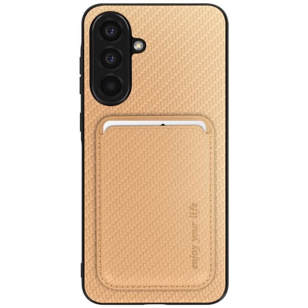Coque för Samsung Galaxy A56 Med avtagbart kortställ Roséguld
