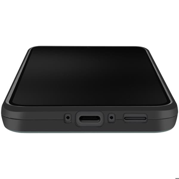 Coque för Samsung Galaxy A56 med ringstöd och stötskydd i grön färg