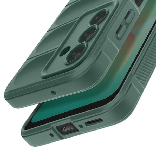 Coque för Samsung A26 Stötsäker Silikon Grön