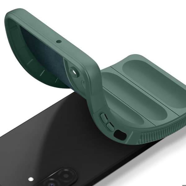 Coque för Samsung A26 Stötsäker Silikon Grön