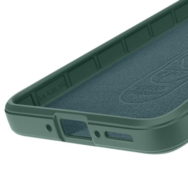 Coque för Samsung A26 Stötsäker Silikon Grön