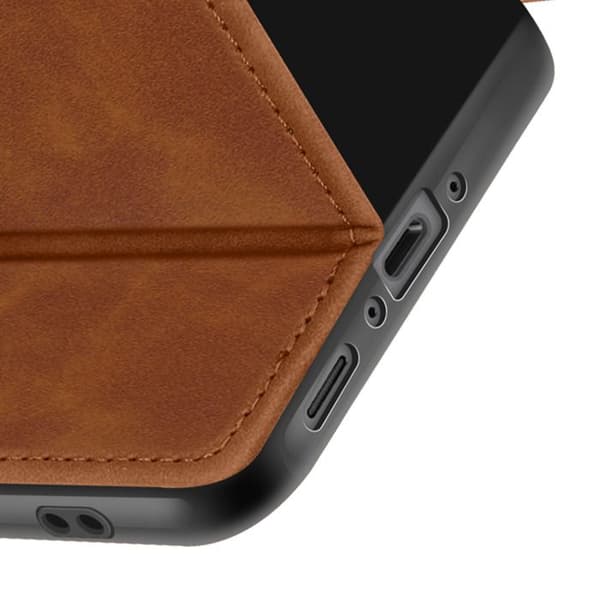 Etui för Samsung Galaxy A56 Plånbok Stöd för Video Brun