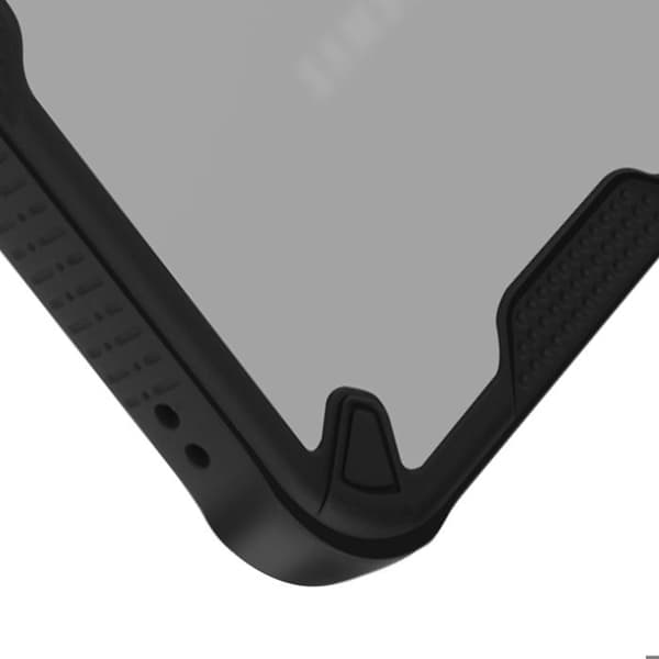 Skal för Samsung Galaxy A26 Med Förstärkta Hörn Svart Transparent