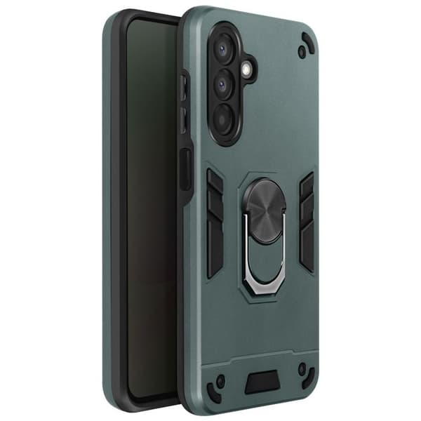 Coque för Samsung Galaxy A26 med Stötdämpande Ring Grön