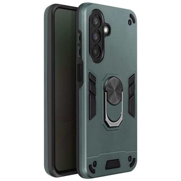 Coque för Samsung Galaxy A26 med Stötdämpande Ring Grön