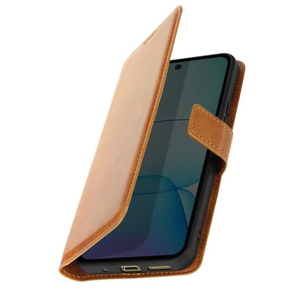 Fodral för Xiaomi Redmi 13 Plånbok Funktion Stöd Video Ljusbrun