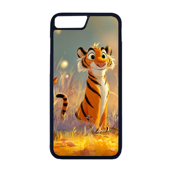Söpö Sarjakuva Tiikeri Matkapuhelimen Kansi iPhone 7 Plus/iPhone 8 Plus Puhelimelle