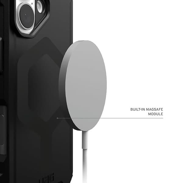 Coque för iPhone 16 - UAG Essential Armor MagSafe - Svart