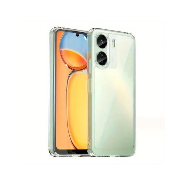 Hybrid skal Xiaomi Redmi 13C (bumpers + transparent baksida)