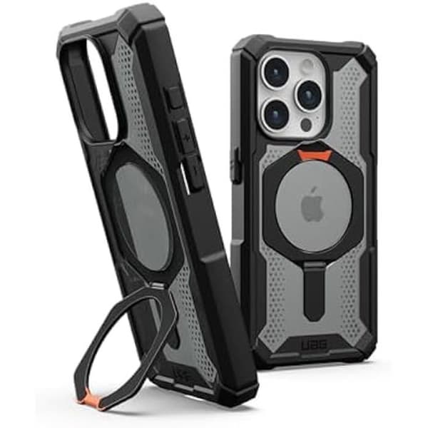 Skyddsskal - URBAN ARMOR GEAR - Plasma XTE - iPhone 15 Pro - Inbyggt Stöd - Militärskydd