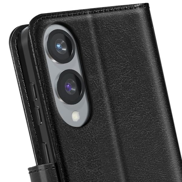 Etui för Samsung Galaxy S25 Edge Fickportfölj Stöd Mayaxess Svart