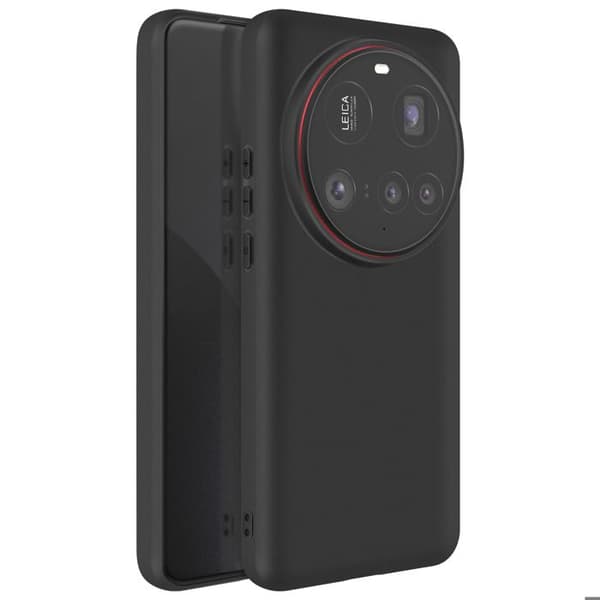 Coque för Xiaomi 15 Ultra Silikon Mjuk Tunn Beläggning Mayaxess Svart