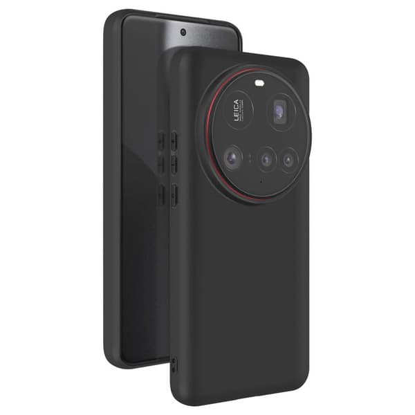 Coque för Xiaomi 15 Ultra Silikon Mjuk Tunn Beläggning Mayaxess Svart