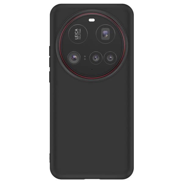 Coque för Xiaomi 15 Ultra Silikon Mjuk Tunn Beläggning Mayaxess Svart